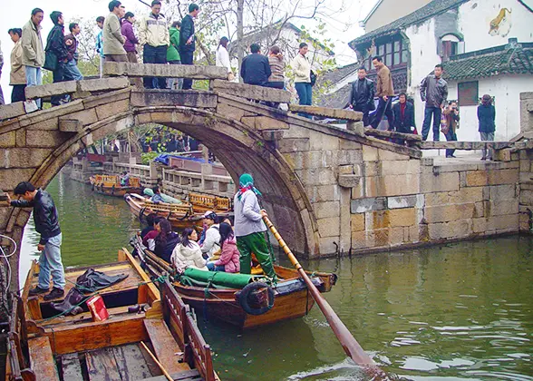 Twin Bridges in Zhouzhuang